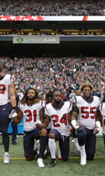 Most Texans kneel during anthem after owner's comments